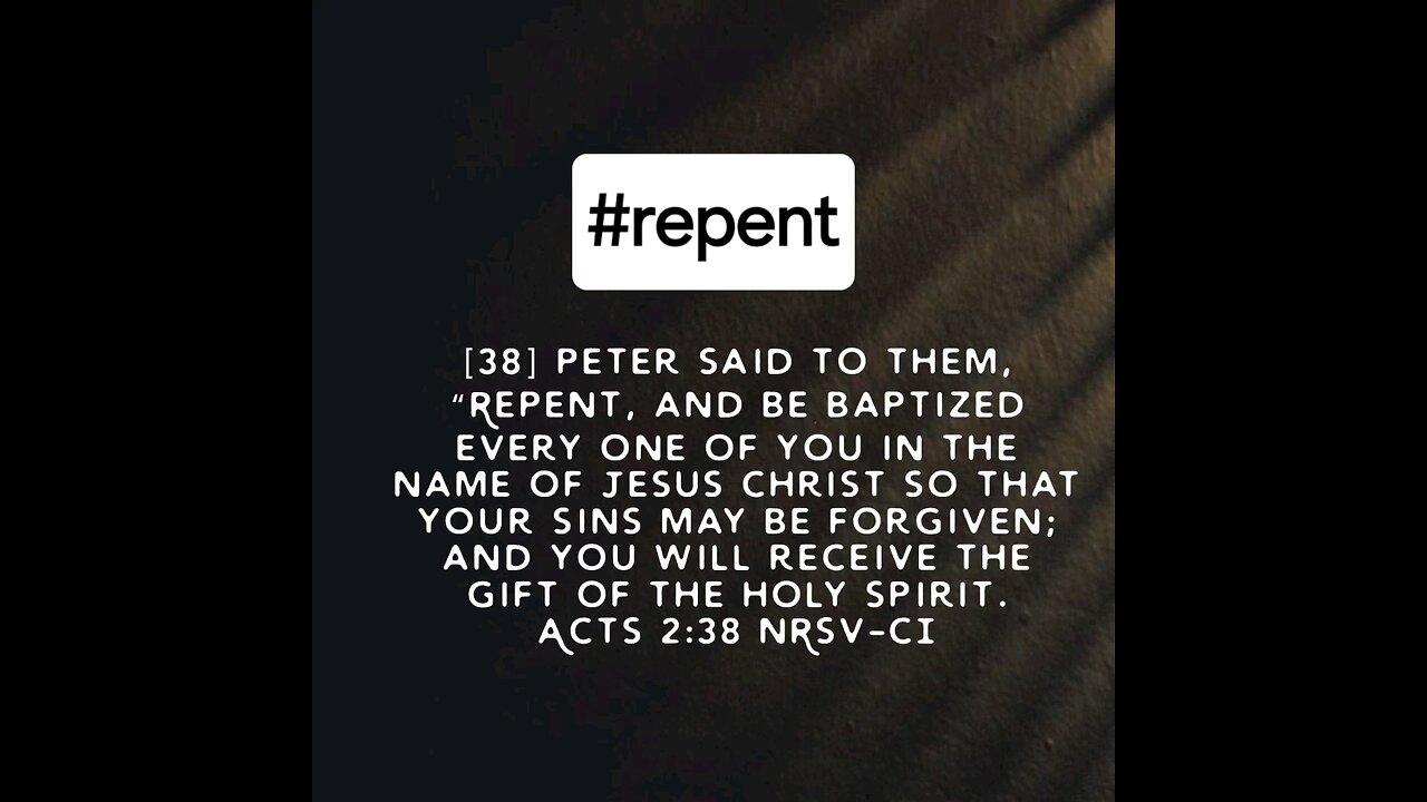 repent