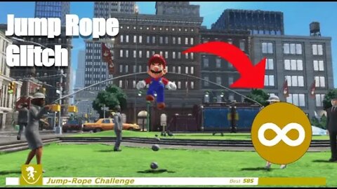 Infinite Jump Rope Glitch In Super Mario Odyssey