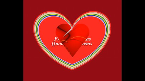 Estou costurando o meu coração, o mesmo que você machucou... [Frases e Poemas]