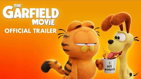 THE GARFIELD MOVIE - Official Trailer USED MY VIDEO! #garfield #garfieldcartoons #garfieldmondays