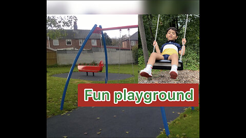 Sultan Na Aj Boht Maza kia🤩|playground for children swing and slide |Europe | Austria