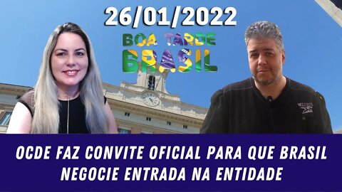 OCDE faz convite oficial para que Brasil negocie entrada na entidade - 26/01/2022