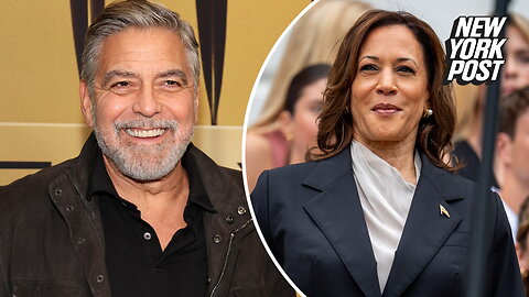 George Clooney endorses Kamala Harris for president after scathing op-ed calling for Biden to drop out
