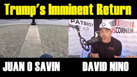 Juan Osavin Unveils Shocking Revelations: Trump's Imminent Return and the Dark World of Satanic Occu