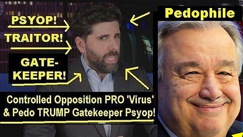 Controlled Opp PRO 'Virus' & Pedo TRUMP Gatekeeper Psyop 'The People's Voice' in Plain Sight!