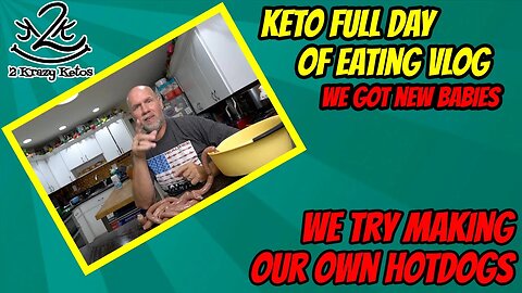 Making homemade hotdogs | Keto full day of eating vlog