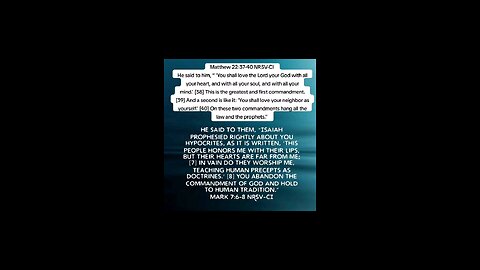 commandments #love #biblia #bibleverseoftheday♥️💚💙💜🧡💛 #bibleverse #biblebuild