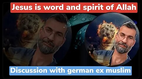 Jesus is word and spirit of allah - Exmuslim Ahmad and german muslim discussion