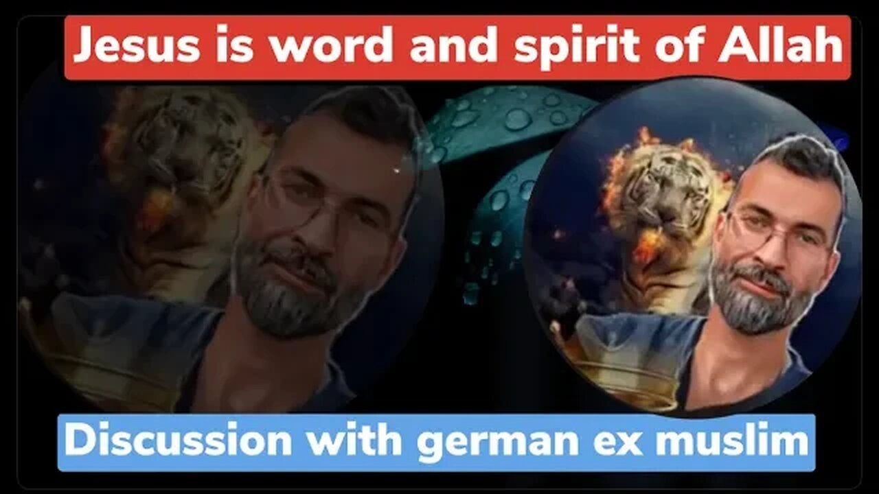 Jesus is word and spirit of allah - Exmuslim Ahmad and german muslim discussion