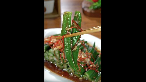 Nutritious and delicious ways to make okra,There are many benefits for children to eat more okra~
