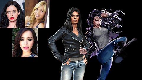 Animated Voice Comparison- Jessica Jones (Jessica Jones)