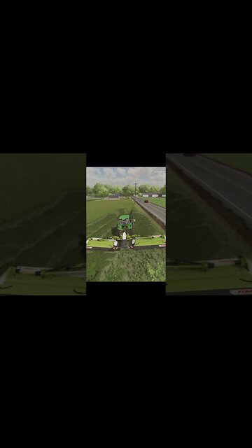 Just Mowing The Grass FS22 #shorts