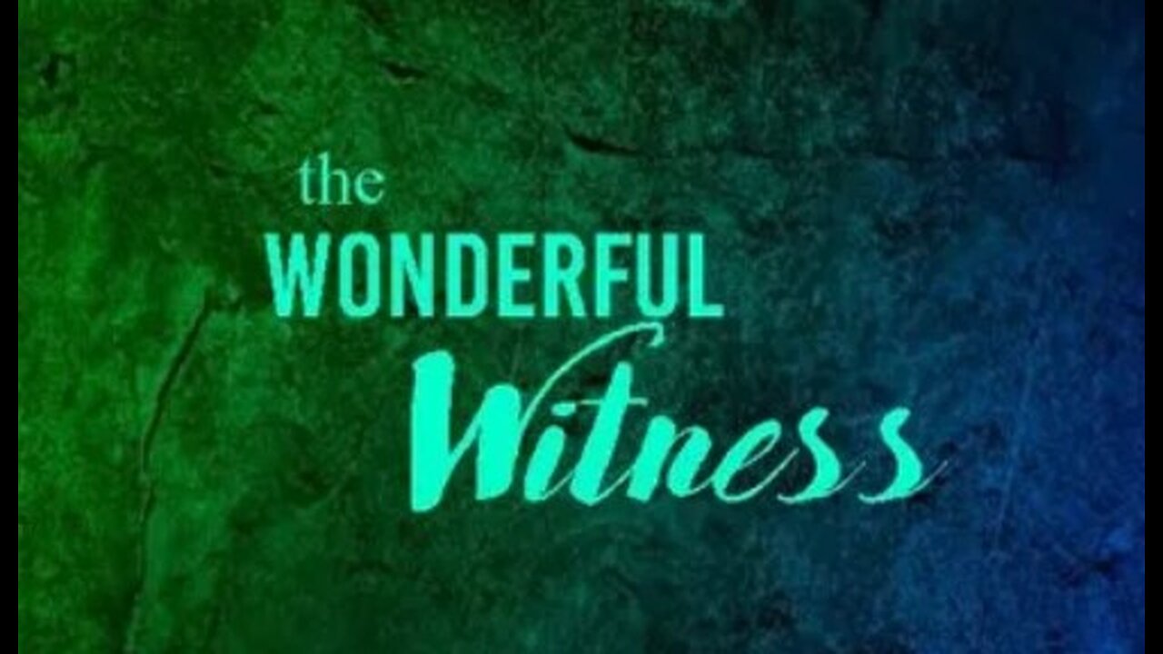 +144 THE WONDERFUL WITNESS, Acts 1:7-8