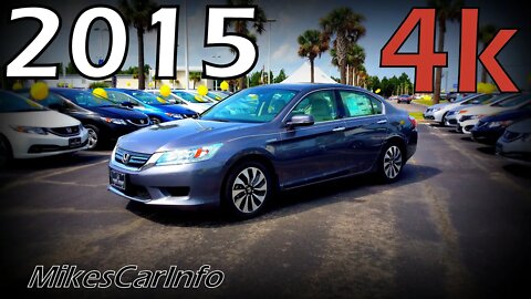 2015 Honda Accord Hybrid Touring - Ultimate In-Depth Look in 4k