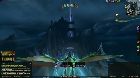 World of Warcraft Dragonflight The Blue Dragon Oathstone