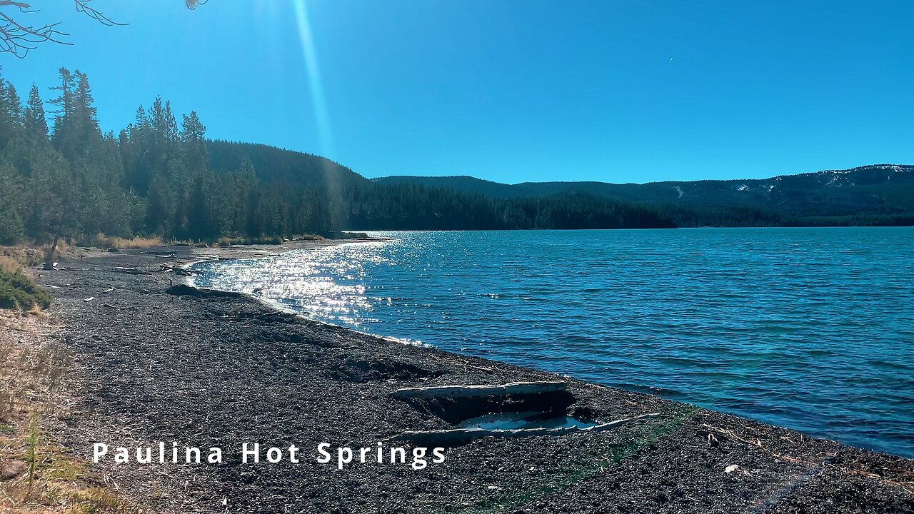 Paulina Hot Springs @ Paulina Lake! | Newberry National Volcanic Monument | Central Oregon | 4K