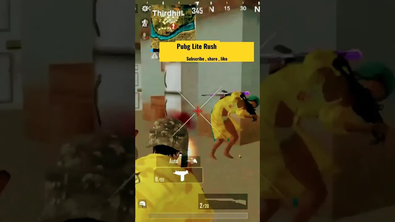 Pro vs me Rush pubg lite | wait for End #ytshorts #shorts #trendingshorts #SKOP