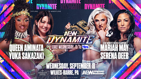 Mariah May Causes DQ with AEW Women’s Title Shot to Yuka! Disappointing! #shorts