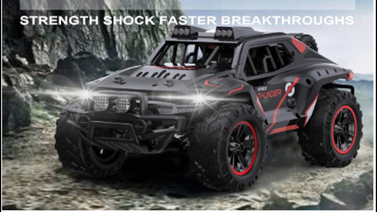 Remote Control Car, Uniway Scale RC Cars 4WD 30 KM/H 2.4 GHZ High Speed Racing Car for Boys