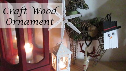 Ten Minute Crafts- Wood Ornaments