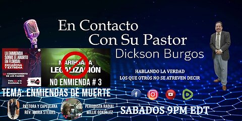 EN CONTACTO CON SU PASTOR DICKSON BURGOS. 11 02 2024 PODCAST # 37