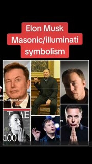 Masonic-illuminati symbolism-Elon Musk