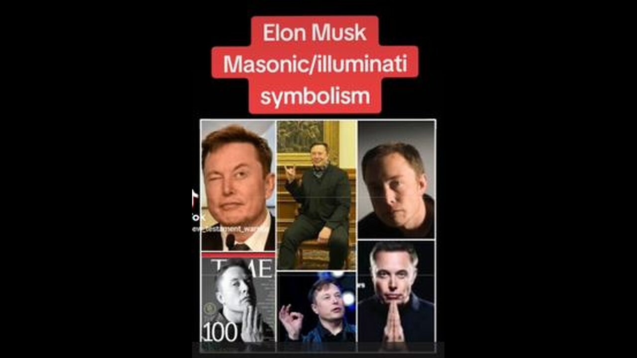 Masonic-illuminati symbolism-Elon Musk