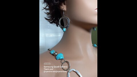 Turquoise Crackled Nuggets!!