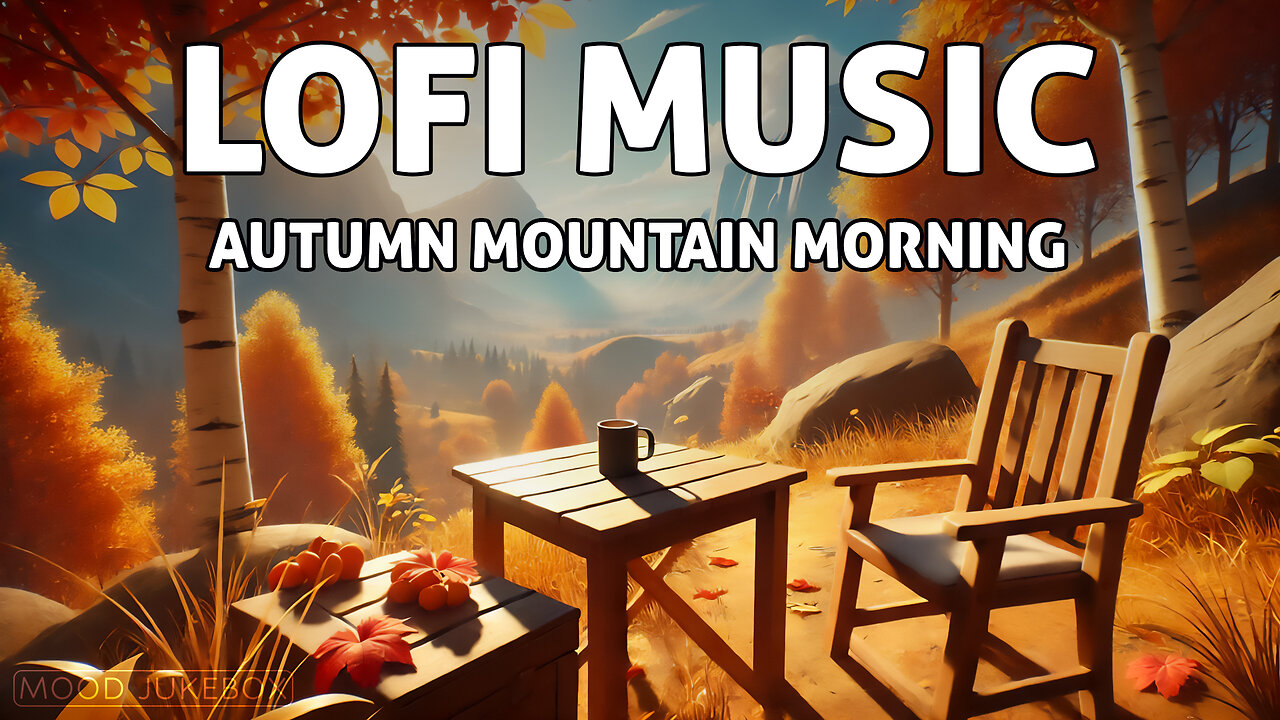 LOFI Music - Autumn Mountain Morning 🍁🌄 | Beats to chill, play, work, relax