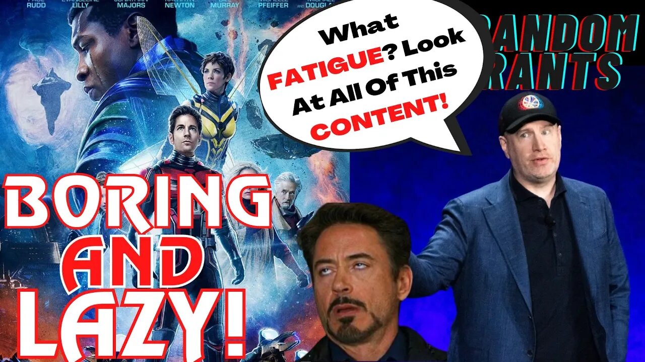 Random Rants: The MCU Has Become Lazy, Formulaic, & BORING! Superhero Fatigue Is On Them!