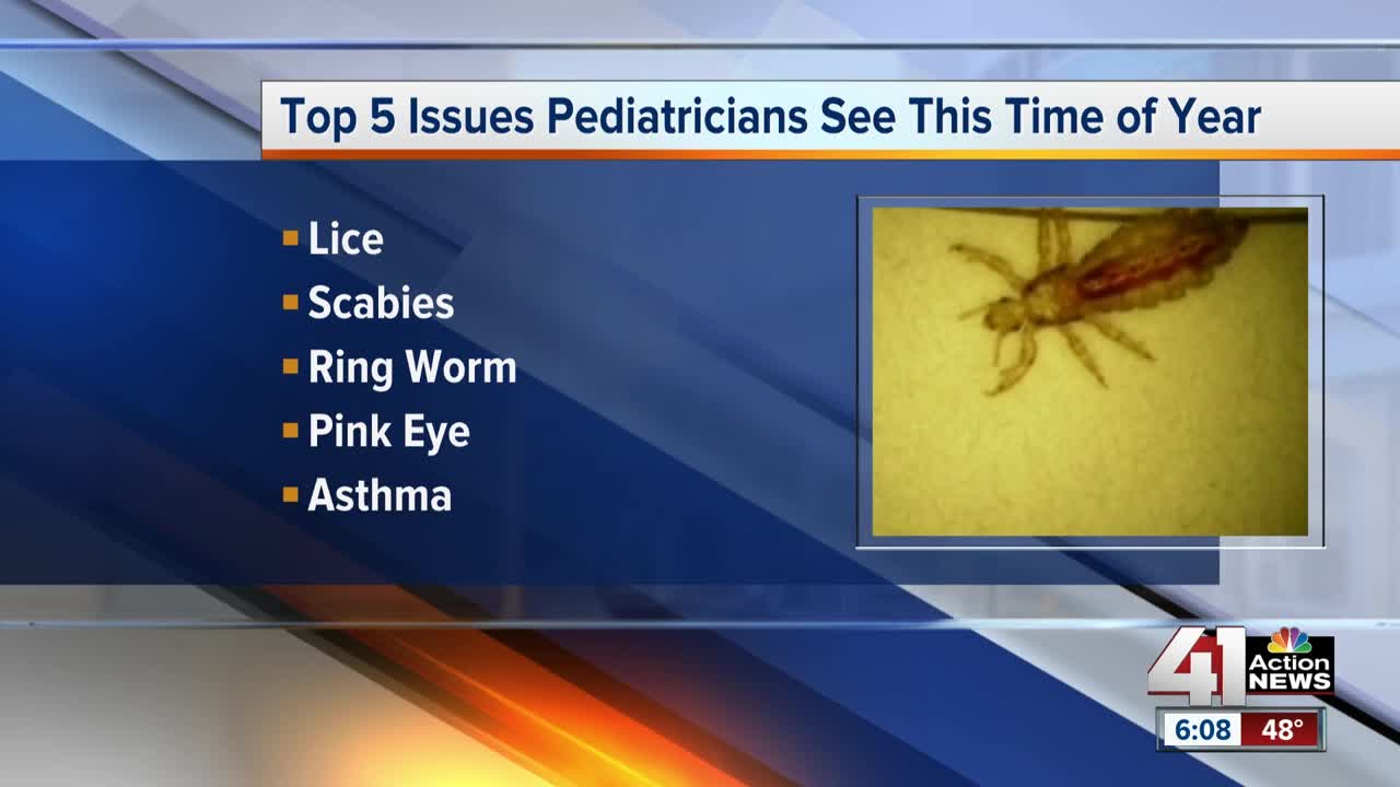 The top 5 issues pediatricians see as children go back to school