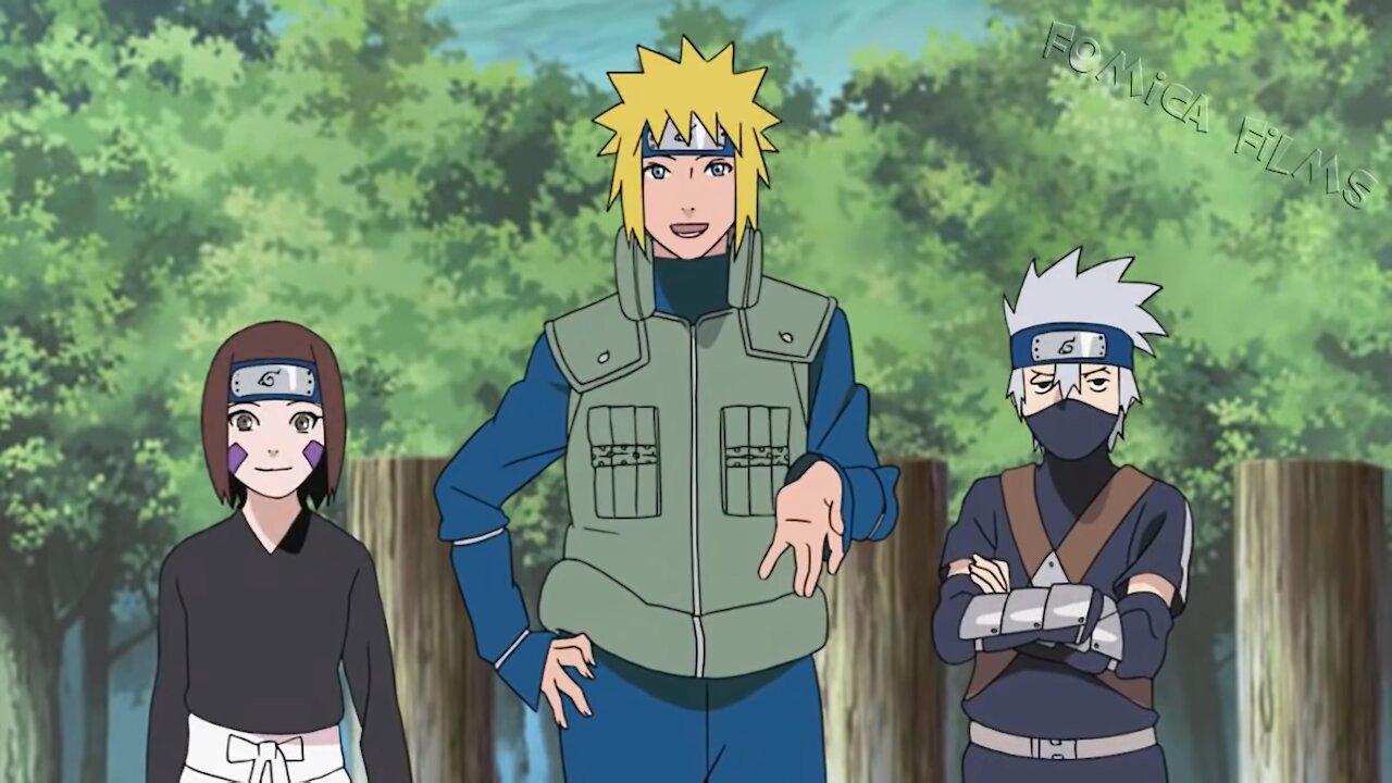 Kakashi Visits Naruto's House, Kakashi Takes The Bell From Minato| English Dub