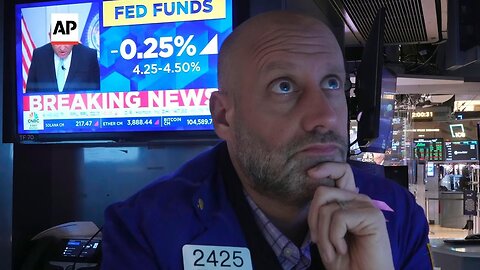 US stocks fall sharply, Dow tumbles 1,100 points after Fed hints at just 2 rate cuts in 2025