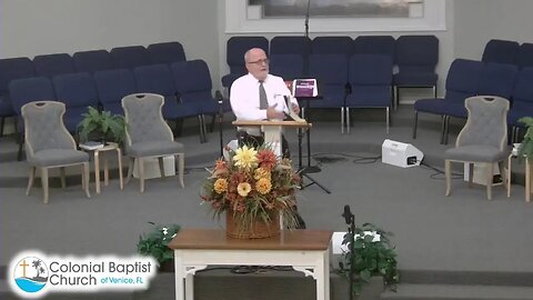 Colonial Baptist Church Live Stream - Sunday PM - 11.12.23