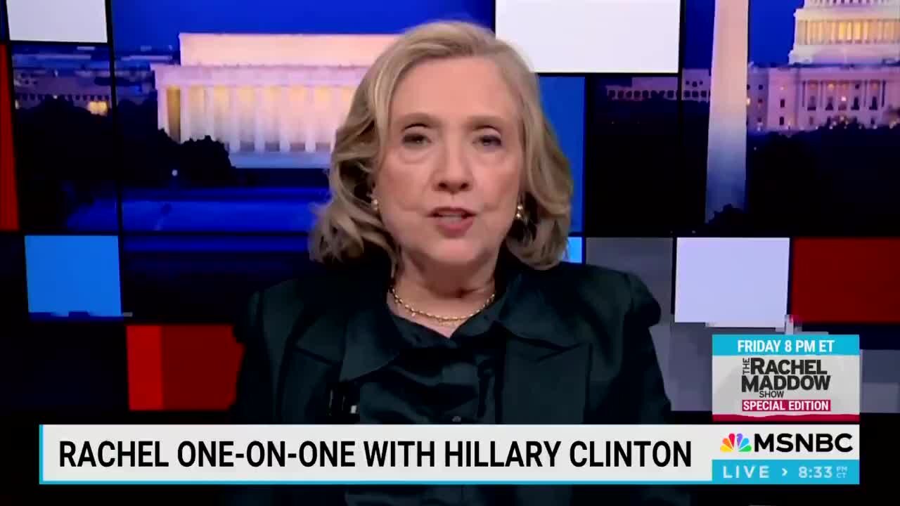 Hillary Clinton Calls for Criminal Charges and Civil Penalties Against Americans ‘Engaged’ in Spreading ‘Propaganda’
