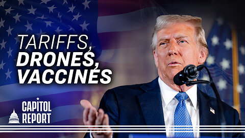 Trump Talks Tariffs, Vaccines, Drones in Post-Election Brief; East Coast Drones Stir Speculation