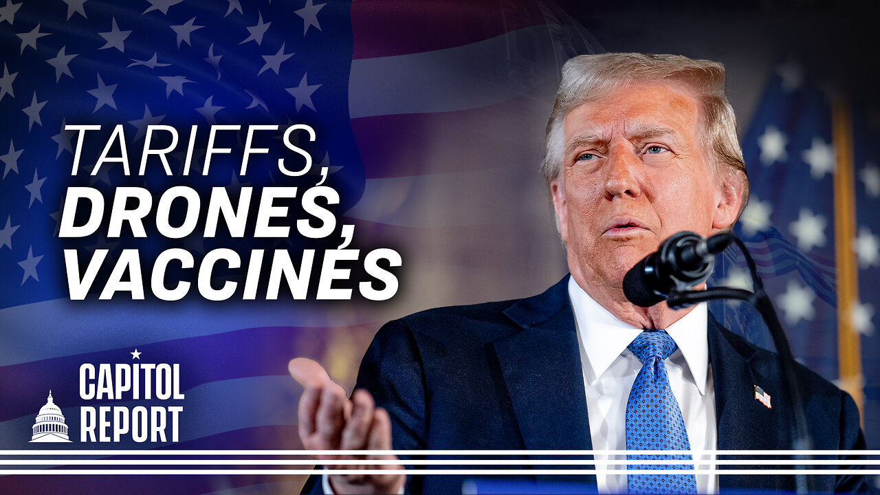 Trump Talks Tariffs, Vaccines, Drones in Post-Election Brief; East Coast Drones Stir Speculation