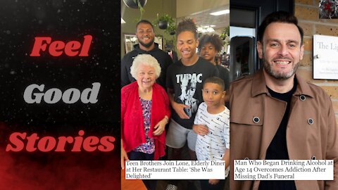 Amazing Stories to Brighten the Day: Family Joins Lone Elderly Lady for Dinner, Alcoholic Gives Back