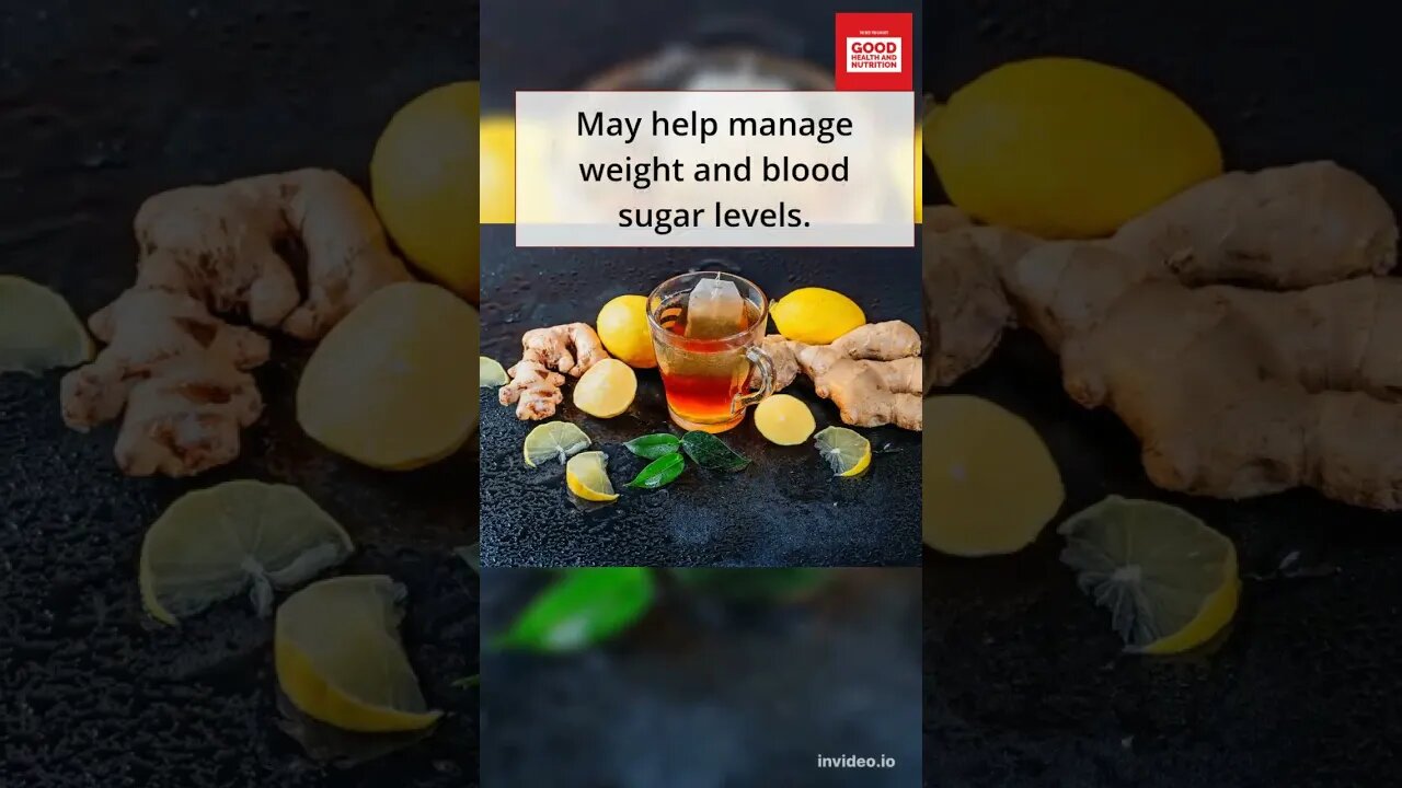 Health benefits of drinking ginger tea. #shorts