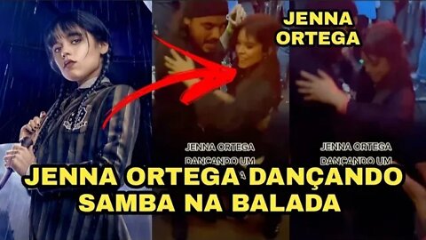 JENNA ORTEGA DANÇANDO SAMBA EM UMA BALADA EM SÃO PAULO