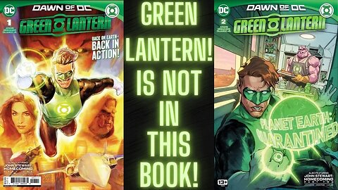 Green Lantern! More like Hal Jordan!