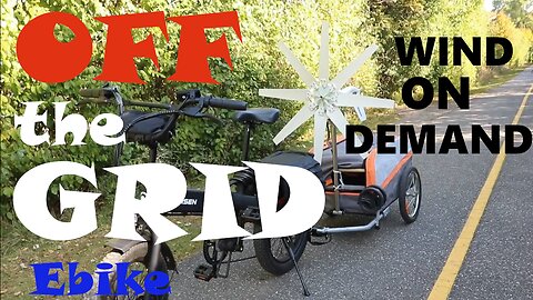 windebike WOD (wind on demand) Off The Grid ebike