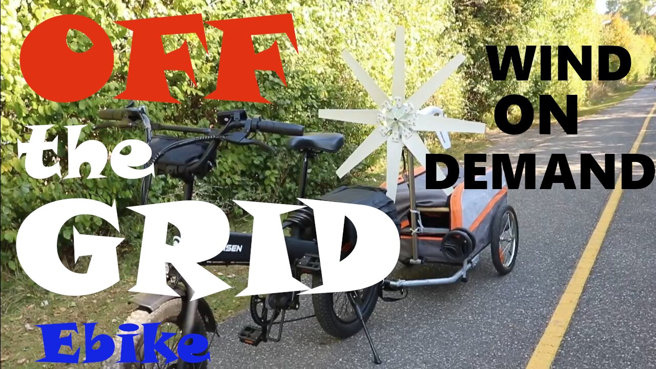 windebike WOD (wind on demand) Off The Grid ebike