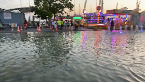 Lausanne at summer
