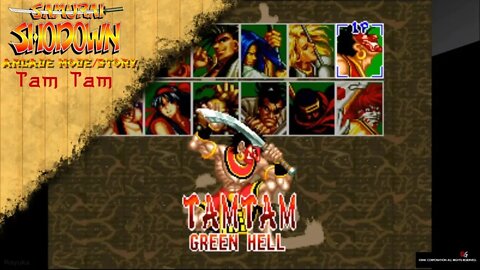 Samurai Shodown - Arcade Mode/Story - Tam Tam