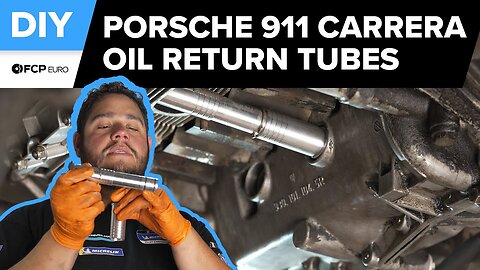 Vintage Air-Cooled Porsche 911 Oil Return Tube Replacement DIY (1965-1989 911, 911SC, 3.2 Carrera)