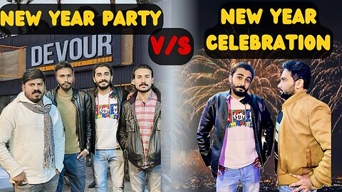 New Year Eve | Dost ny di New Year Party | Or 12 bajty hi PROGRAM WARR GAYA