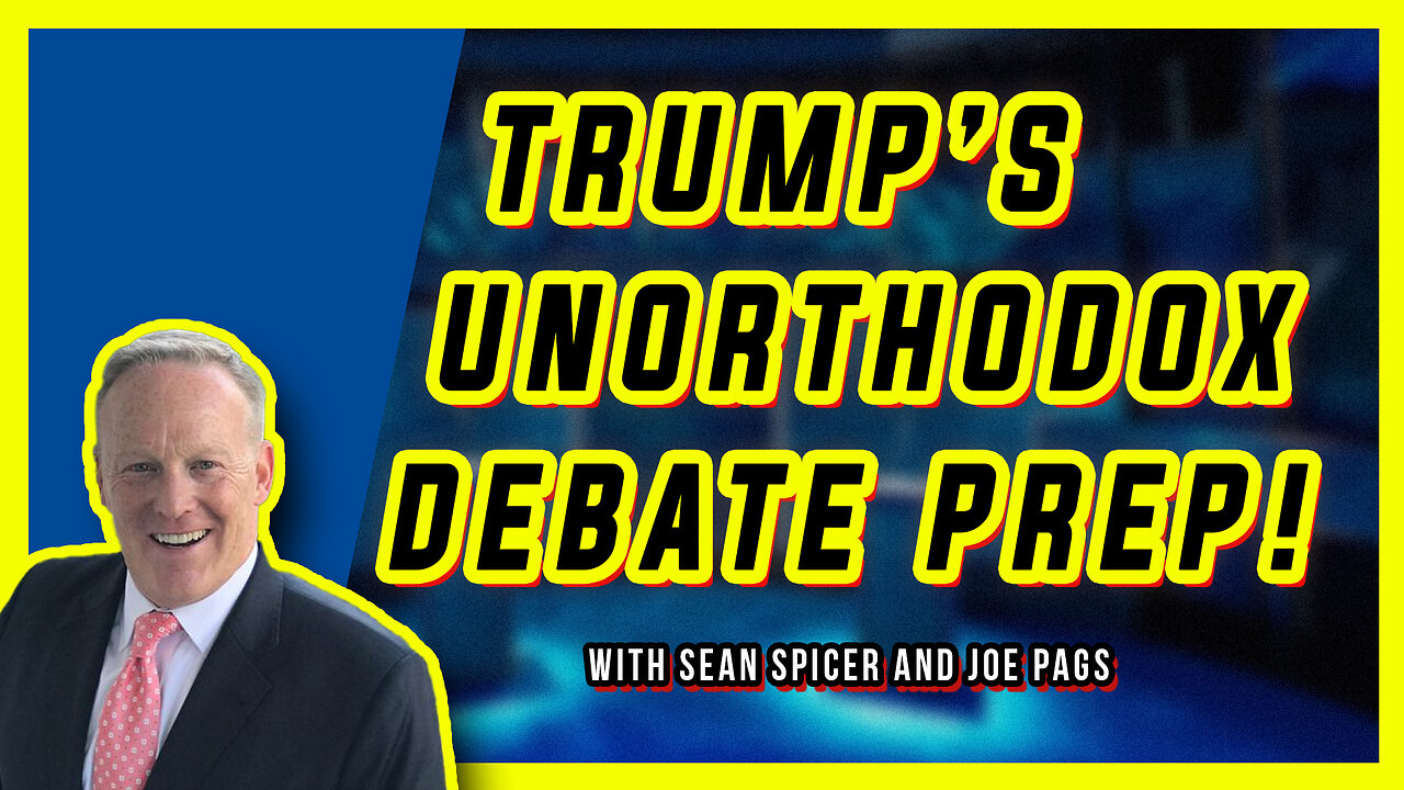 Sean Spicer Outlines How Trump Prepares to Debate
