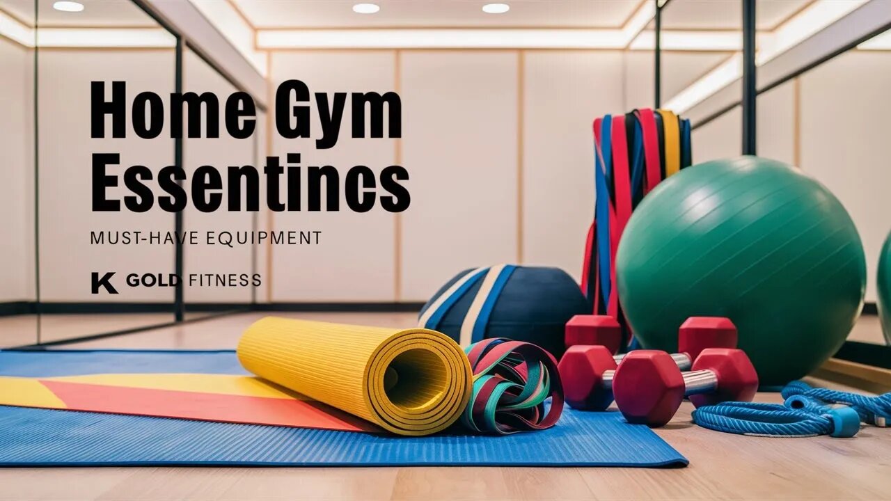 Home Gym Essentials: Must-Have Equipment for Your Fitness Journey | K Gold Fitness
