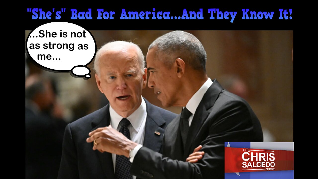 Democrats Know Kamala Is Ruinous To America, That's The Point!